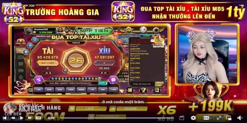 khuyến mãi king52 nhiều phần thưởng giá trị
